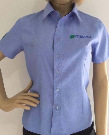 Camisete Social Unioffice Manga Curta